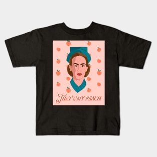 Nurse Ratched Peach Kids T-Shirt